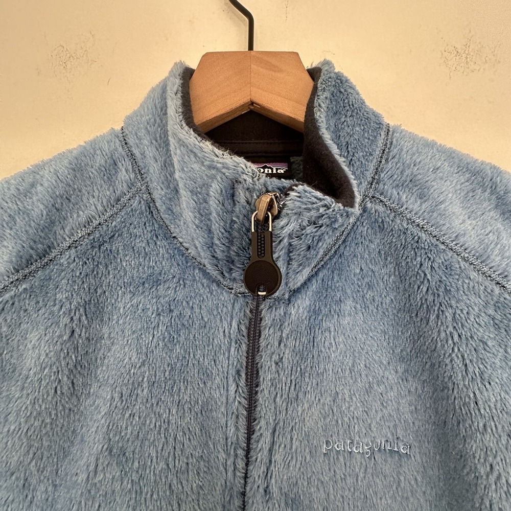 Patagonia Regulator Fleece Vest Womens M Blue Polartec Full Zip Outdoor Hiking - Picture 6 of 11
